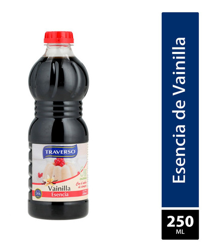 Esencia De Vainilla Traverso 250ml