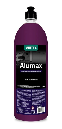 Limpa Alumínio Baú Caminhão Aro 1,5l Alumax - Vintex