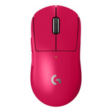 Mouse Gamer Logitech G Pro X Superlight Rojo Magenta 