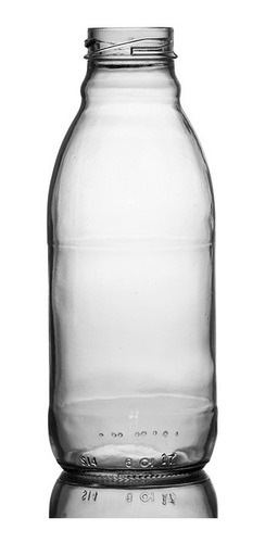 3 Pcs Botella De Vidrio Bebidas Con Tapa 400 Ml