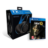 Videojuego Fallout 76 + Voltedge Tx30 - Ps4 - Bundle Edition