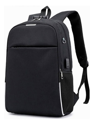 Ninzi® Estudiante Mochila Impermeable Antirrobo Con Usb
