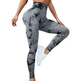 Leggins Push Up Tie Dye Levanta Cola Lycra Deportiva Gym