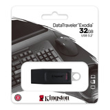 Memoria Kingston 32gb Datatraveler Exodia Usb 3.2 Original