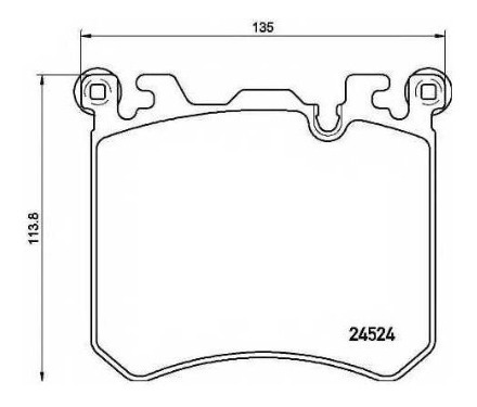 Pastilla Delantera Bmw X5 X6 M E70 F15 F85 E71 F16 F86 Foto 2