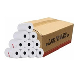 10 Rollos De Papel Térmico 5.7x3.0mm Para Mini Impresora Color Blanco