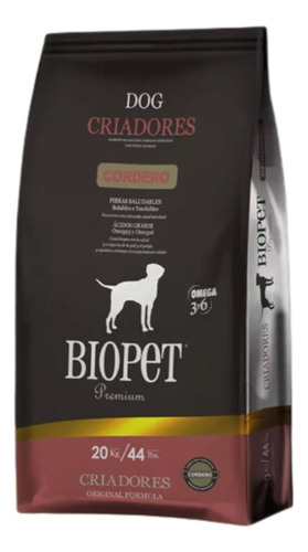 Biopet Cordero Perro Adulto X 20 Kg - Happy Tails