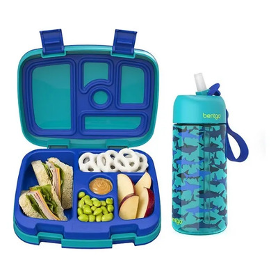 Bentgo Kids con Termo color tiburón 200mL de plástico | Envío gratis