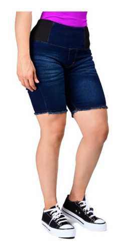 Short De Mezclilla De Dama Corte Colombiano Itzi Jean's 131