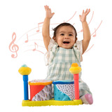 Set De Tambores Musicales Para Bebés Desarrollo Infantil12 M