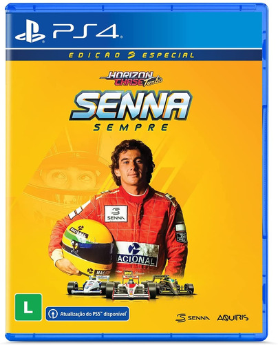 Jogo Horizon Chase Turbo Senna Sempre Mídia Física Ps4 Sony