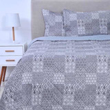 Quilt Cosido Patchwork 1.5 Plazas, Mashini