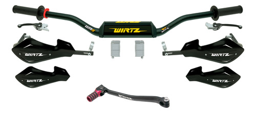Manubrio Wirtz® Wr5 Cubre Puños Rebatibles Puños Tornado 