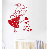 Vinilos Decorativos Infantiles Hada Hadita Grande Corazones