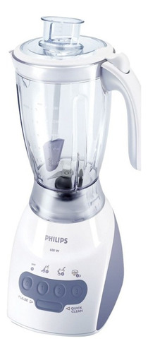 Licuadora Philips Hr2030 2 L Blanca Y Lavanda Con Jarra 