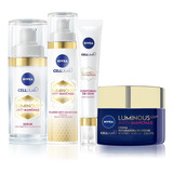 Nivea Luminous 630: Serum + Fluido + Ojos + Crema Noche