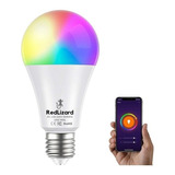 Foco Inteligente Led E27 Rgbcw Wifi De 10 W Para Alexa