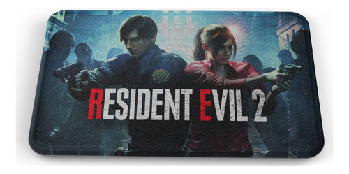 Tapete Resident Evil 2 Portada Baño Lavable 40x60cm