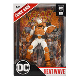 Dc Heat Wave The Flash Comic Page Punchers Mcfarlane Toys Cd