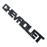 Emblema Tapa Trasera Chevrolet Pickup 1980-1991 Negro 