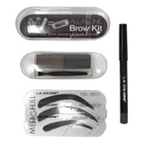 L.a. Colors - Browtiful Travel Ready Brow Kit Medium Dark