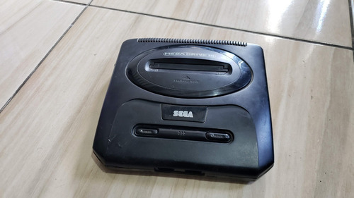 Mega Drive 3 Só O Aparelho Sem Nada Fonte Externa Botão Power Direto E Funciona