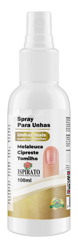 Spray Antimicótico Ispirato Para Unhas Com Micose 70ml C/1 Unidade