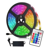 Rollo Tira De Luz Led Multicolor Rgb Exterior 5m Candela 24w