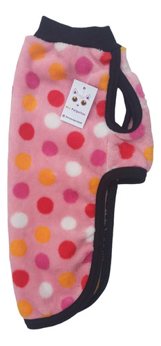 Polar Soft Estampado Chaleco Capa Buzo Perro Mascota Talle 6