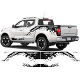 Calca Calcomanía Sticker Splash Mancha Nissan Frontier