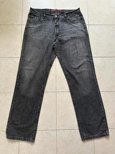 Pantalón Jean Hombre Talle 46 Marca Oliver Negro Gastado.