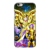 Funda Celular Mu Aries Caballeros Zodiaco Dorado Toda Marca