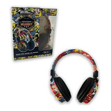 Auriculares Diademas Inalambricos Con Grafiti Bk-21 5.1