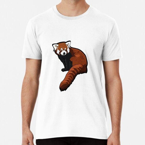 Remera Cute Red Panda Fine Humorous Big Fat Algodon Premium 