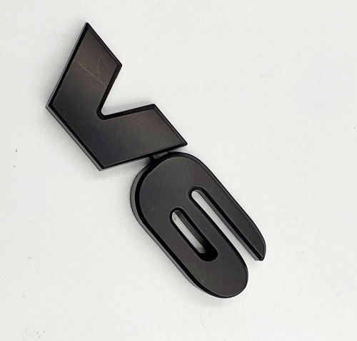 Emblema V6 Para Tacoma Tundra Color Negro  Foto 2