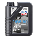 Aceite Moto 4t 15w50 Liqui Moly Street Sintetico 1lt Avant