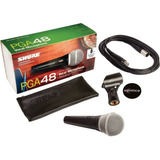 Micrófono Voz Shure Pga48-xlr Mano Vocal Cable