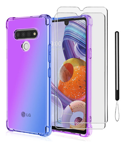 Funda Para LG Stylo 6 /LG K71 + 2 Micas + Correas