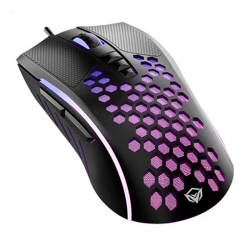 Mouse Gamer Binden Gm015 Hasta 6400 Dpi Ajustable Y Luz Rgb