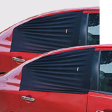 Fundas Parasol Para Ventana Del Auto. Permite El Aire X2un.