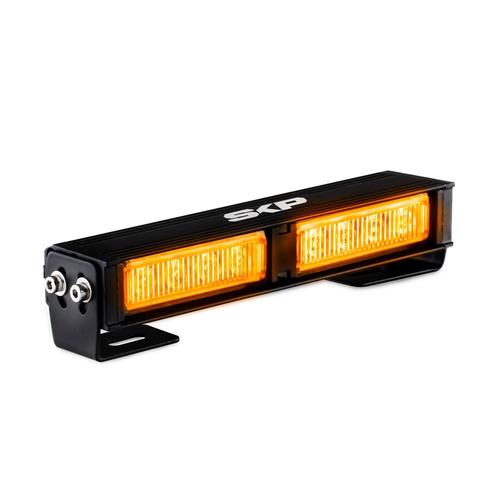 Barra Codigo Led Estrobos Pro 8 Leds 7.5in 24w Rzr Skp.mx