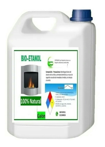 Bioetanol Combustible Chimeneas Antorchas Etc