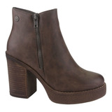 Botin Chalada Mujer Ella-12 Taupe Casual