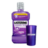 Kit Antisséptico Bucal Listerine Cuidado Total 500ml