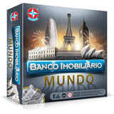 Jogo De Tabuleiro Banco Imobiliário Mundo - Estrela