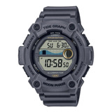 Reloj Casio Hombre Ws-1300h Pesca, Fase Luna, Pila 10 Años