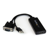 Adaptador Startech Vga/usb Macho - Hdmi Hembra 25cm