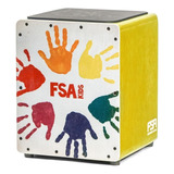 Cajón Infantil Fsa Kids Series Fk15 Amarelo Com 32cms De Alt