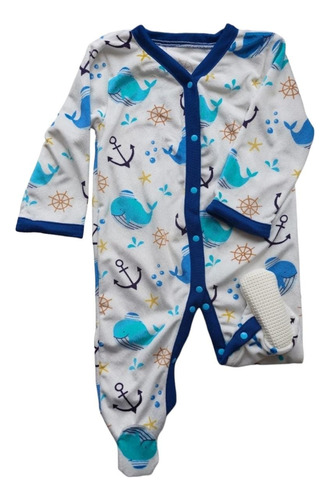 Pijama Enteriza Para Bebé Niño 12 A 18 Meses