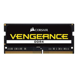 Memória Ram Vengeance Color Preto  8gb Corsair 2666 Notebook